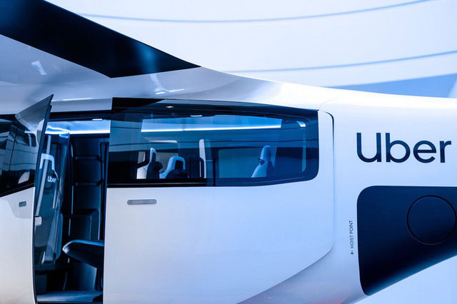 Picture 9 of Close up of Uber's first passenger taxi interior