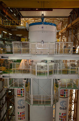 Picture 6 of Close up of Vinasat-2 satellite on launch pad