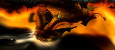 Picture 5 of Close up of world of agate, quartz