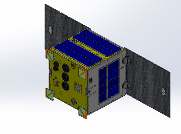 Picture 1 of Close-up view of satellite