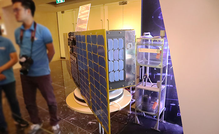 Picture 4 of Close-up view of satellite