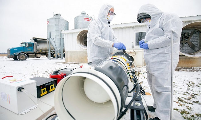 Picture 1 of Cold plasma furnaces reduce 99% of airborne viruses