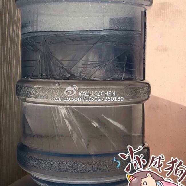 Picture 8 of Cold 'unbelievable' images in China