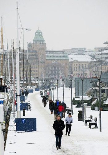 Picture 11 of Cold winter in the northern hemisphere