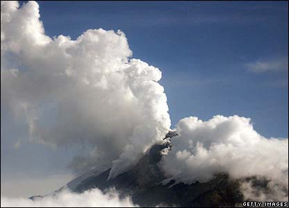 Picture 2 of Colombia: 8,000 people fled for volcanic eruptions