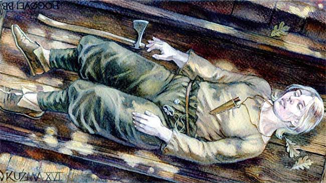 Picture 1 of Comedy female soldier in ancient tomb 1,000 years