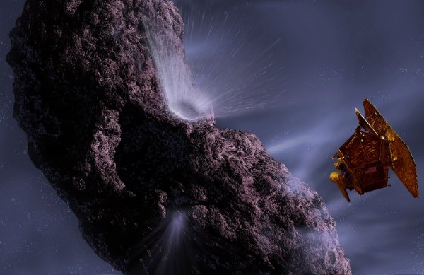 Picture 2 of Comet 'encounter' Earth