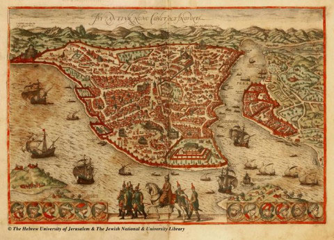 Picture 13 of Compare 16th century maps and satellite maps today