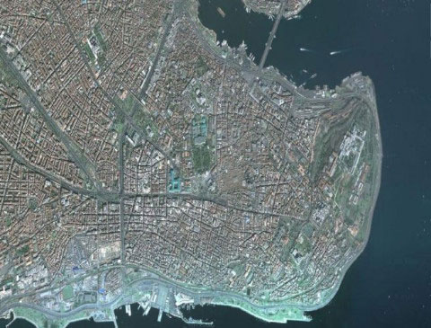 Picture 14 of Compare 16th century maps and satellite maps today