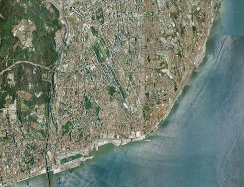 Picture 16 of Compare 16th century maps and satellite maps today