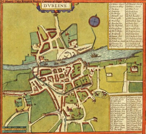 Picture 3 of Compare 16th century maps and satellite maps today