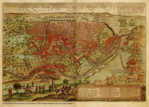 Picture 5 of Compare 16th century maps and satellite maps today