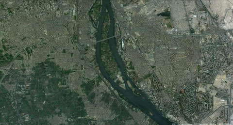Picture 6 of Compare 16th century maps and satellite maps today