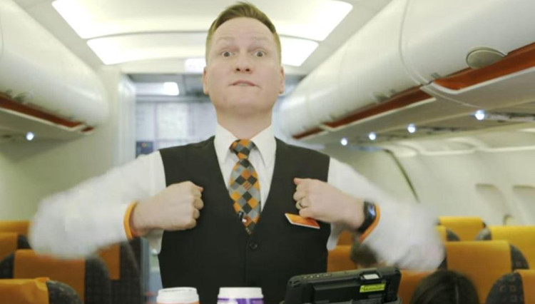 Picture 1 of Confusing symbols between the flight attendants on the plane
