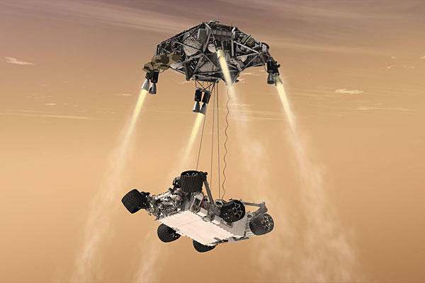 Picture 1 of Continue to bring Curiosity robots to Mars