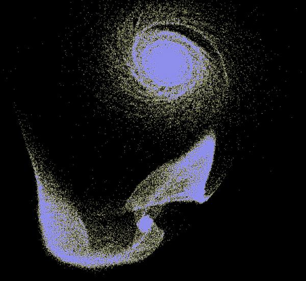 Picture 1 of Cosmic vibrations reduce the mass of galaxies