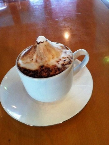 Picture 9 of Create stunning 3D shapes from milk foam on a cup of coffee