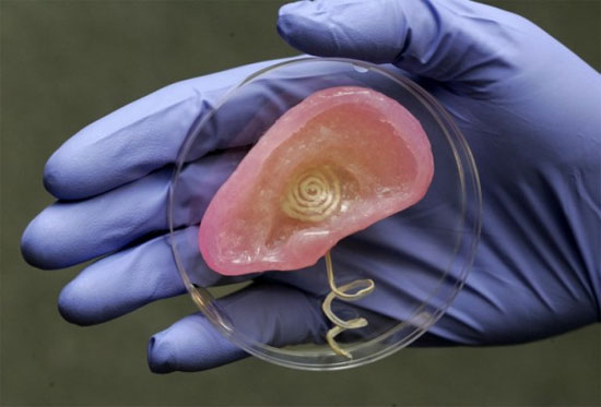 Picture 1 of Creating artificial ear has superhuman hearing
