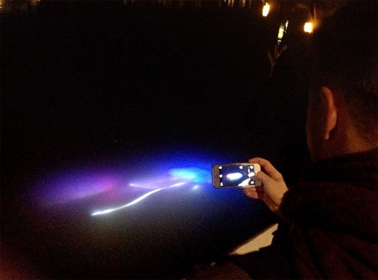 Picture 1 of Creatures glowing mysteriously in American ports