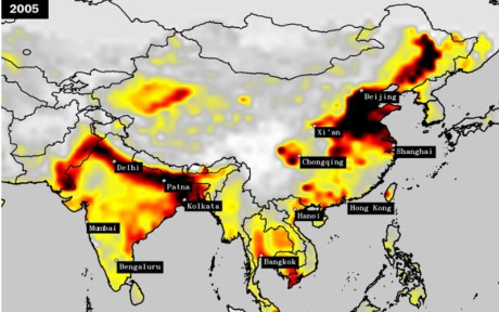 Picture 2 of Crossing China, India becomes the most polluted country in the world