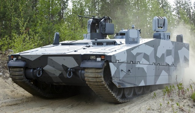 Picture 4 of CV90 armored vehicles use technology of F1 racing cars