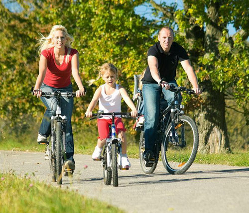 Picture 1 of Cycling helps to reduce 90% of migraine