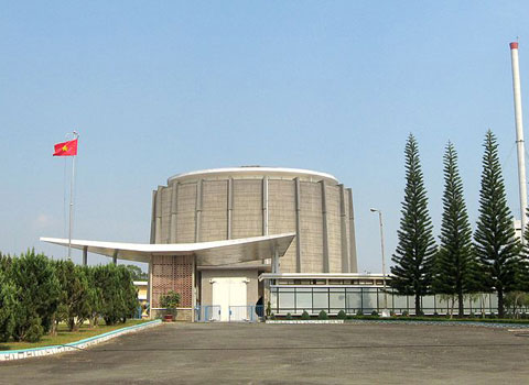Picture 1 of Da Lat nuclear furnace works again
