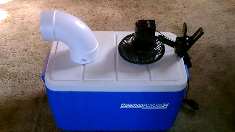 Picture 1 of Dangerous health threat when using homemade cold fans
