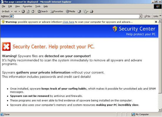 Picture 3 of Dangerous signs should be avoided when surfing the web
