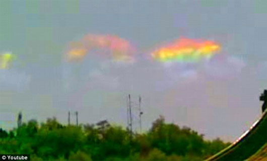 Picture 1 of Decipher the mysterious halo before the earthquake