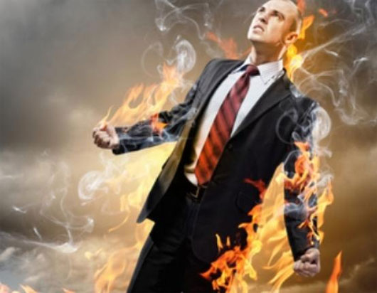Picture 1 of Decode real damage 'phenomenon' who ignites like a fireball
