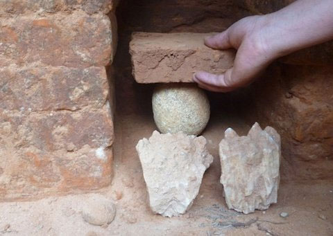 Picture 1 of Decode sacred holes for thousands of years in the ground