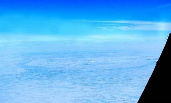 Picture 1 of Decode the mysterious circle in Antarctica