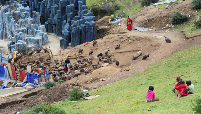 Picture 4 of Decode the mystery of the strange burial customs of Tibetans