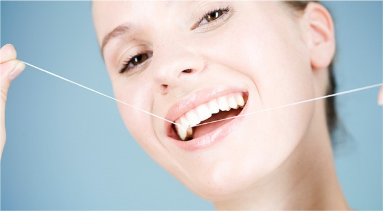 Picture 2 of Dental floss completely useless with oral?