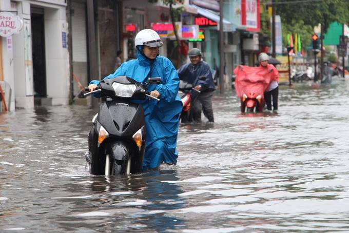 Picture 1 of Depression in Ha Tinh-Quang Binh, causing heavy rain