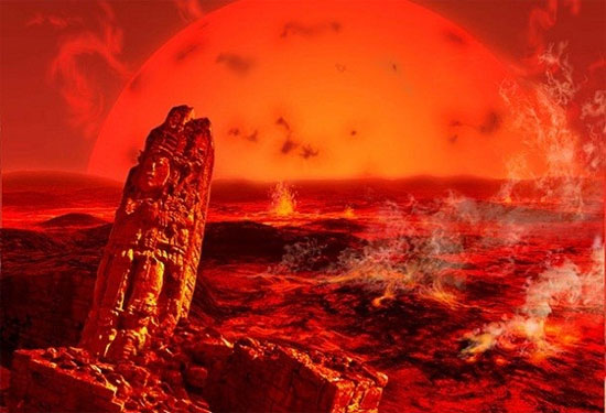 Picture 6 of Describe the reality of death when the Earth was perished