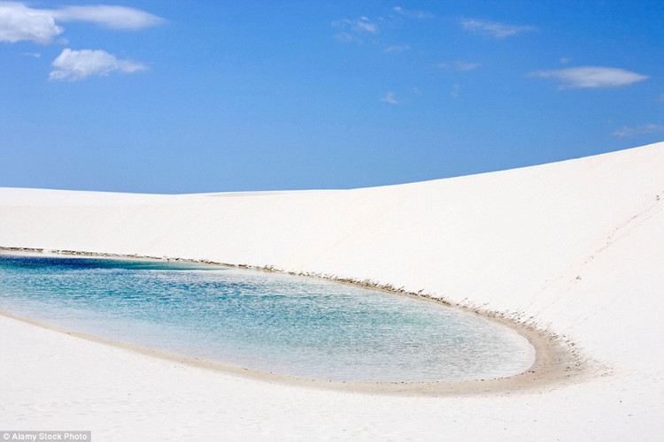 Picture 10 of Desert phenomenon turns into thousands of blue pools