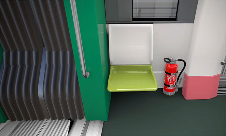 Picture 7 of Design of 10 Metro trains in Hanoi