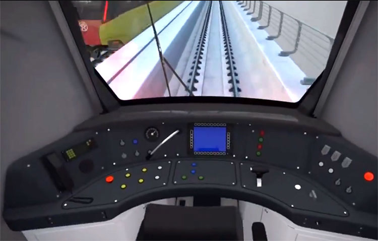 Picture 8 of Design of 10 Metro trains in Hanoi