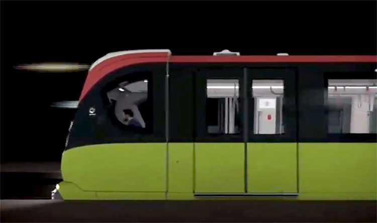 Picture 9 of Design of 10 Metro trains in Hanoi