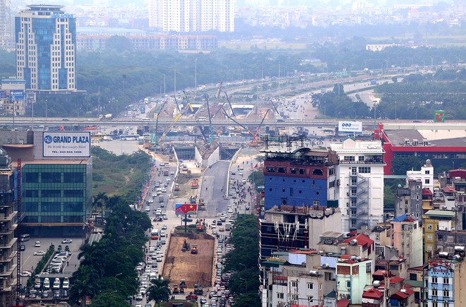 Picture 9 of Destroy green trees and grass on beautiful roads in the capital