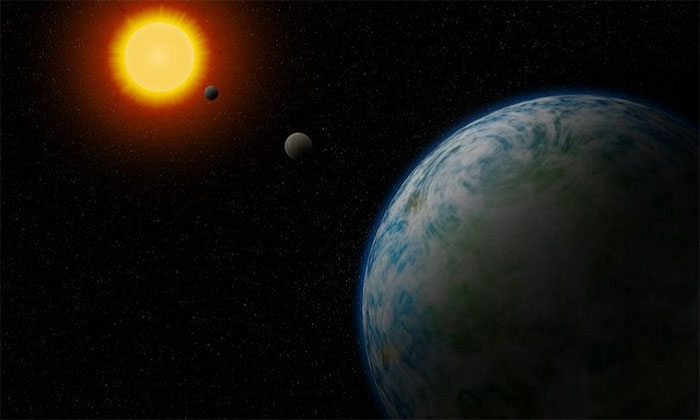 Picture 1 of Detected two 'super Earths' in habitable zones