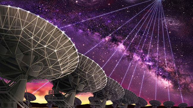 Picture 1 of Detecting 11 suspected alien radio signals