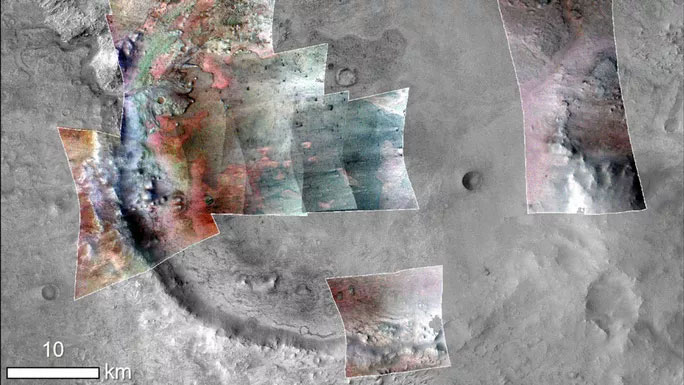 Picture 2 of Detecting an oasis suspected to contain alien fossils