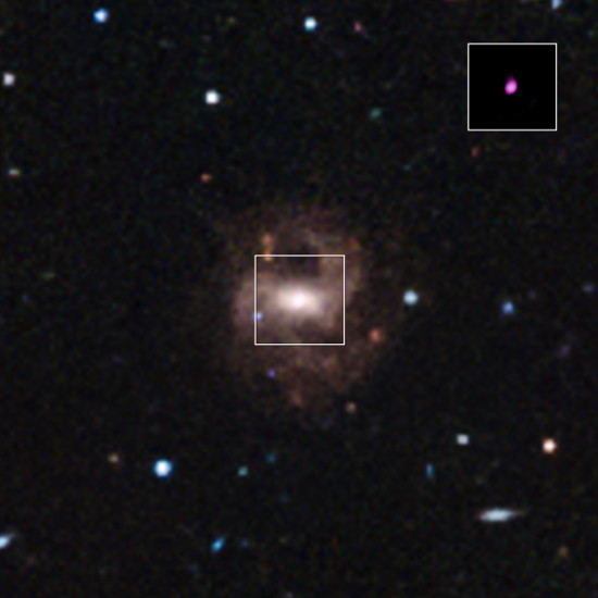 Picture 1 of Detecting black holes 'monsters' 350 million times more massive than the Sun.