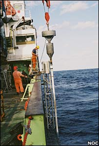 Picture 1 of Detecting huge mud and sand flow under the seabed