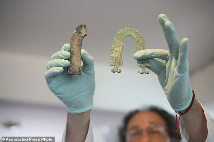 Picture 3 of Detecting more than 100 deformed remains in stone quarries