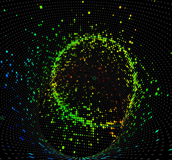 Picture 1 of Detecting moving particles 'faster than light'
