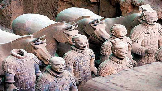 Picture 5 of Detecting Qin Shihuang's armor of terracotta warriors